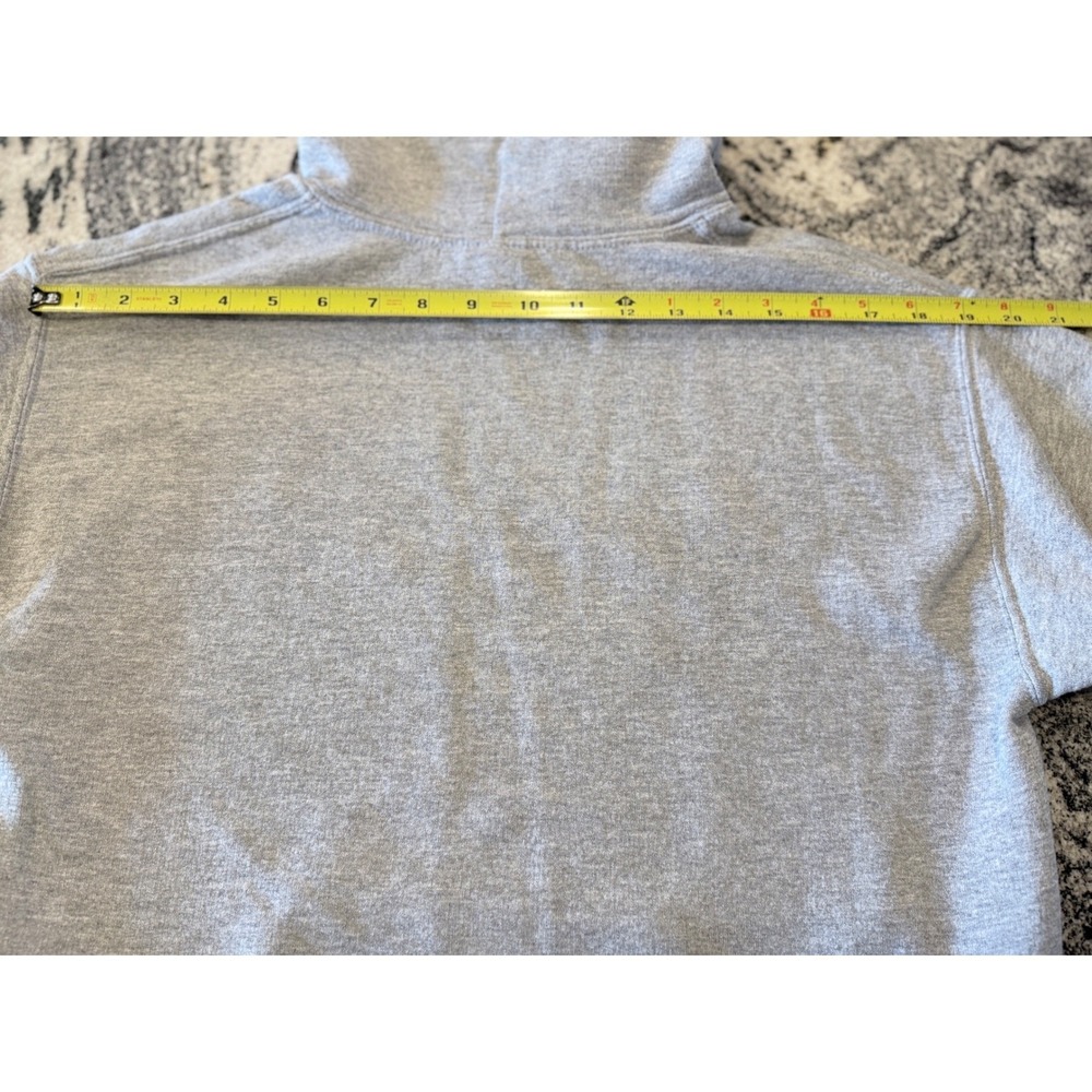 Gildan Superchronics Seattle Space Needle Cannabis Graphic Hoodie Gray Small - Picture 8 of 11
